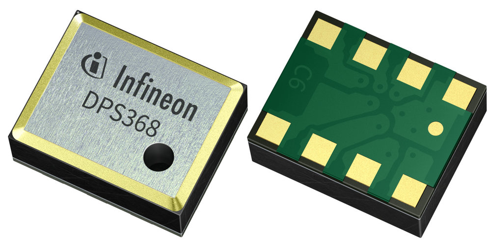 Protected against water, dust & humidity: ultra-small barometric pressure sensor DPS368 from Infineon